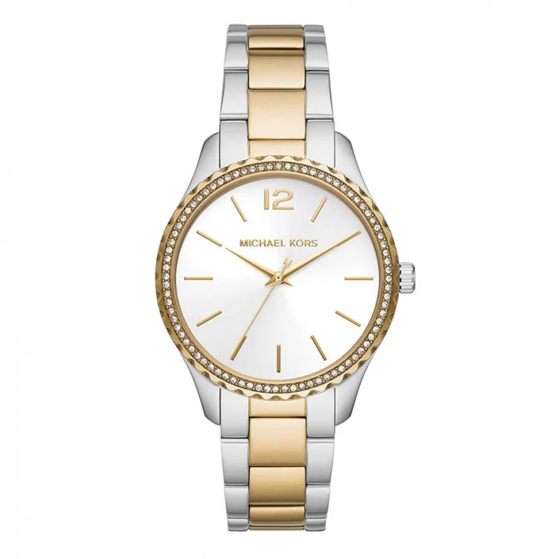 MICHAEL KORS Layton Two Tone Stainless Steel Bracelet MK6899