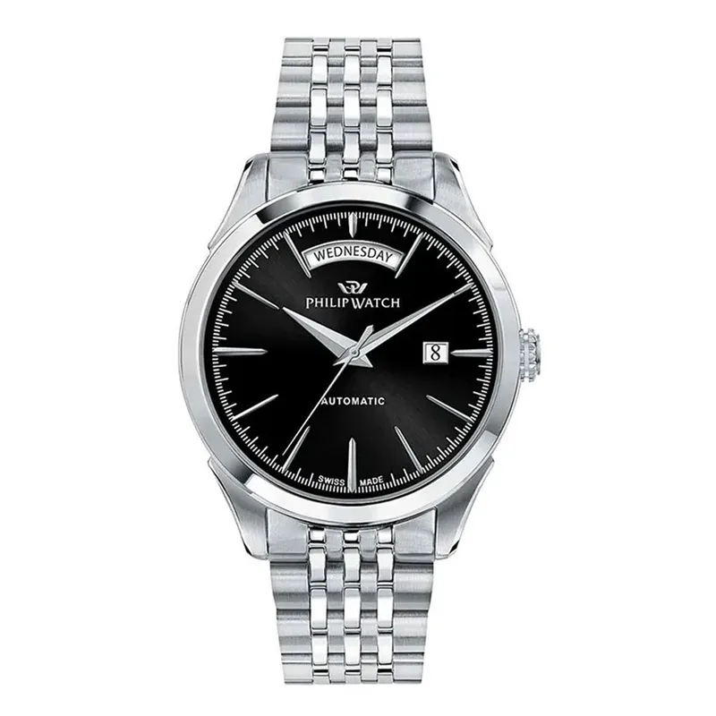 PHILIP WATCH Roma Automatic Silver Stainless Steel Bracelet R8223217005