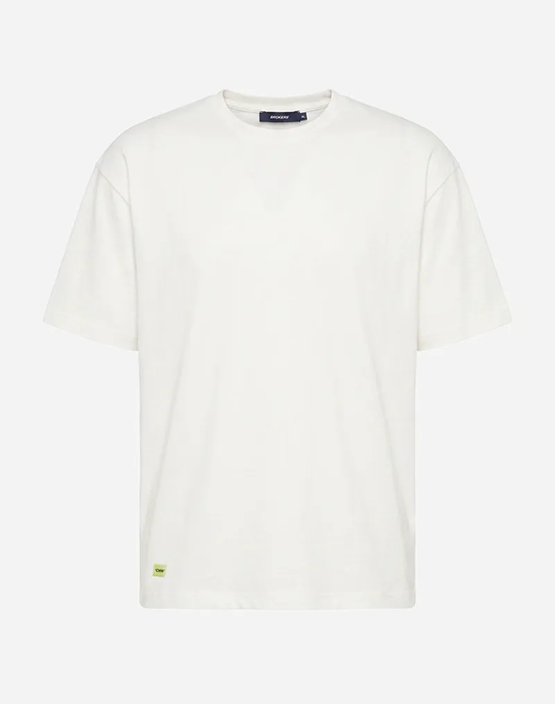 BROKERS ΑΝΔΡΙΚΟ T-SHIRT 26017330752-3 Ecru
