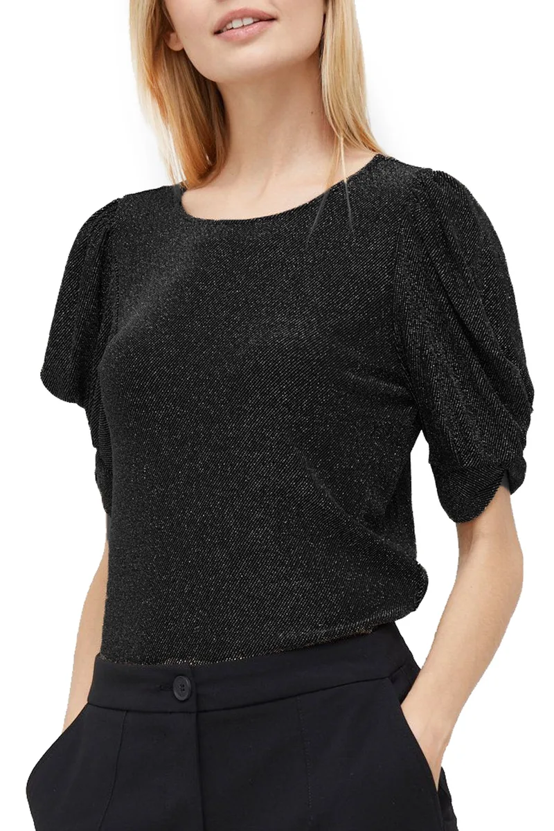 Top DKNY Knit Ruched P2MH7OJH-1Q3 Γυναικείο