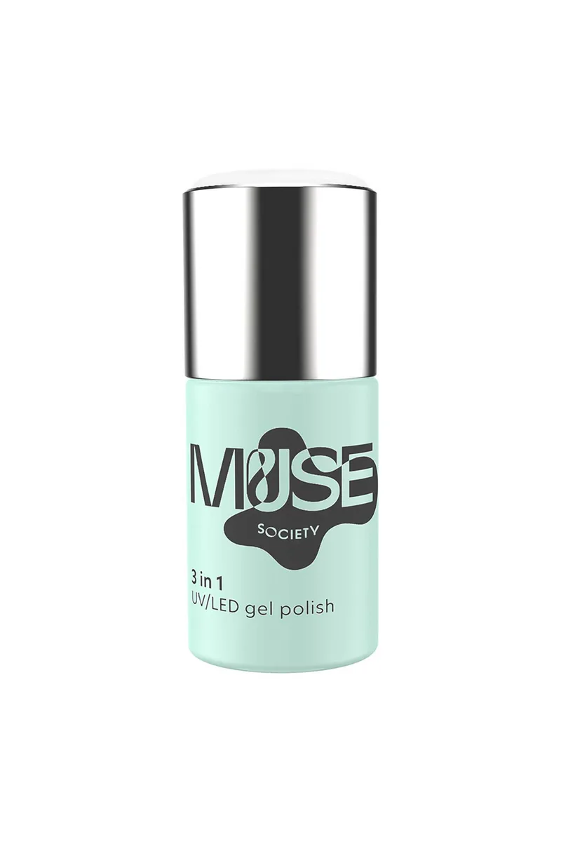 Muse Society Nail Gel Polish True White #001 10 ml - P24A001N True White #001