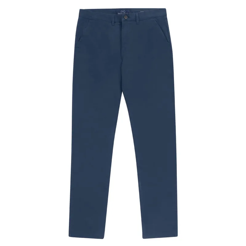 Prince Oliver Chinos Μπλε (Slim Fit) New Arrival
