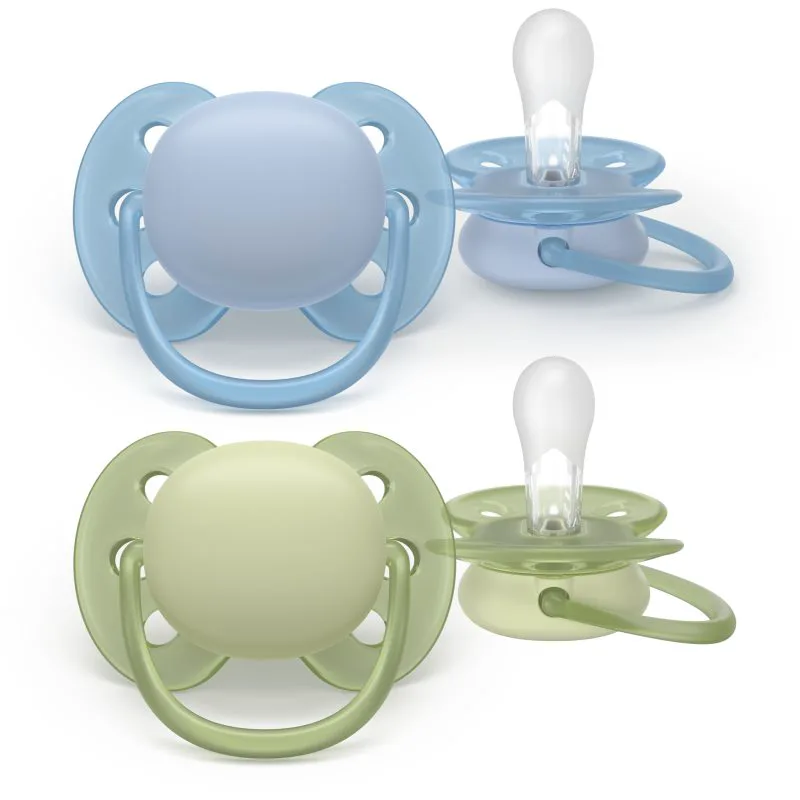 Philips Avent Ultrasoft SCF091/37 0-6 m πιπίλα Boy 2 τμχ
