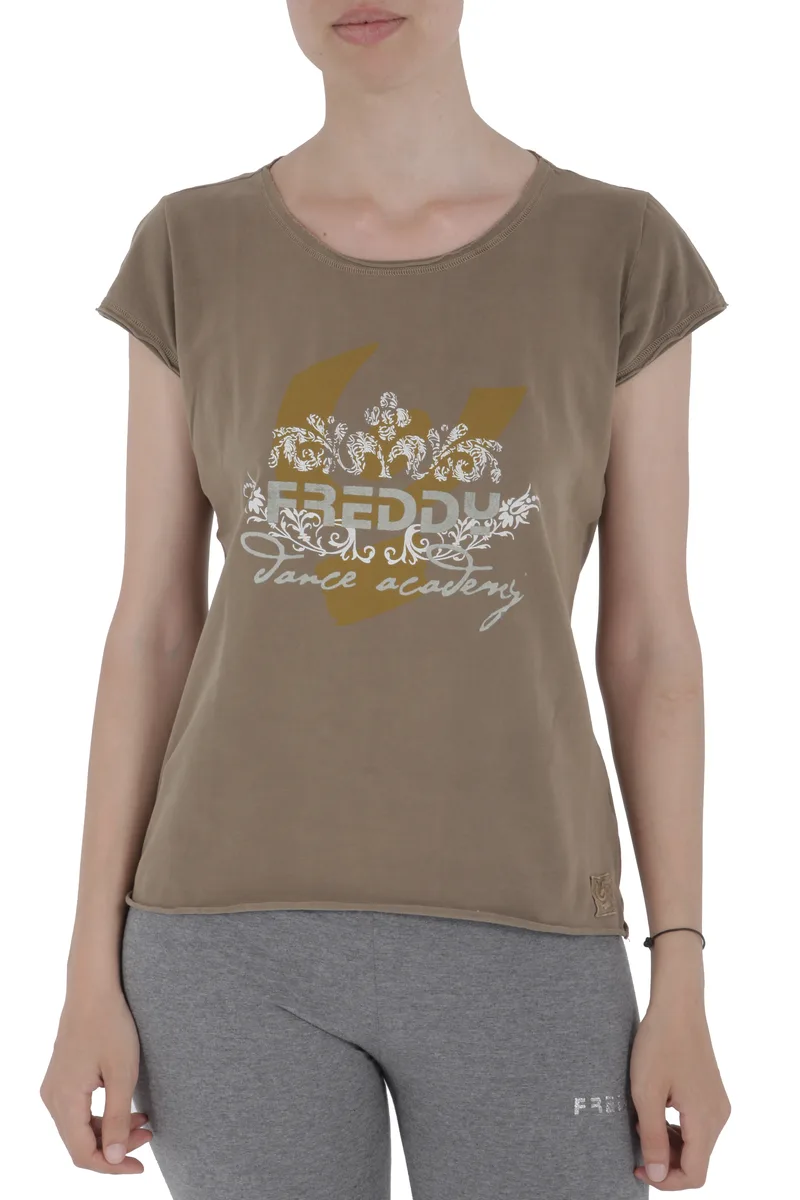 Μπλούζα Κοντομάνικη Freddy Floral Graphic 31511-D58-X Γυναικείο
