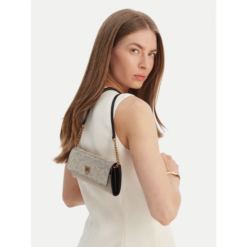 Τσάντα PINKO Love Tiny Brids Wallet C AI 25-26 PCPL 103765 A20D Χρυσό