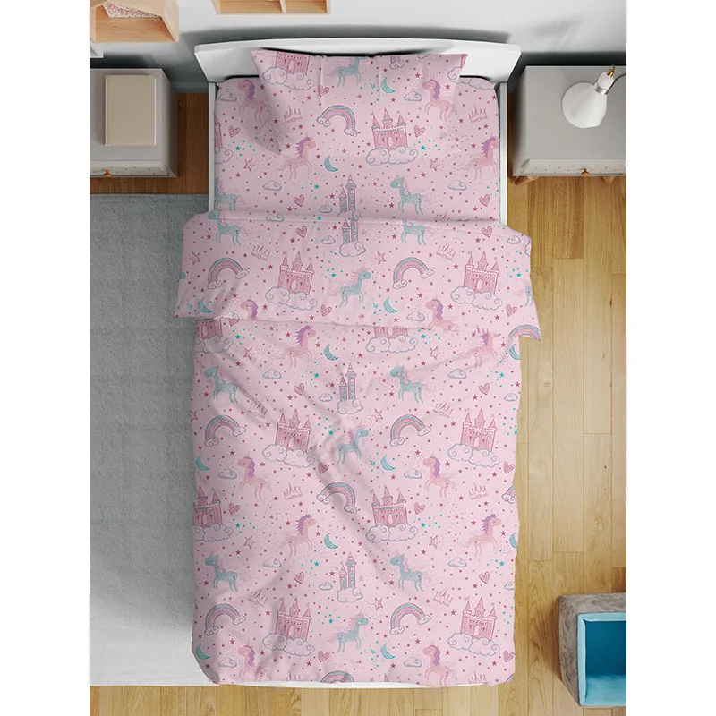 Σεντόνια Φανελένια Μονά (Σετ) 105X205+30 Sunshine Flannel 36 Με Λάστιχο (105x205+30)