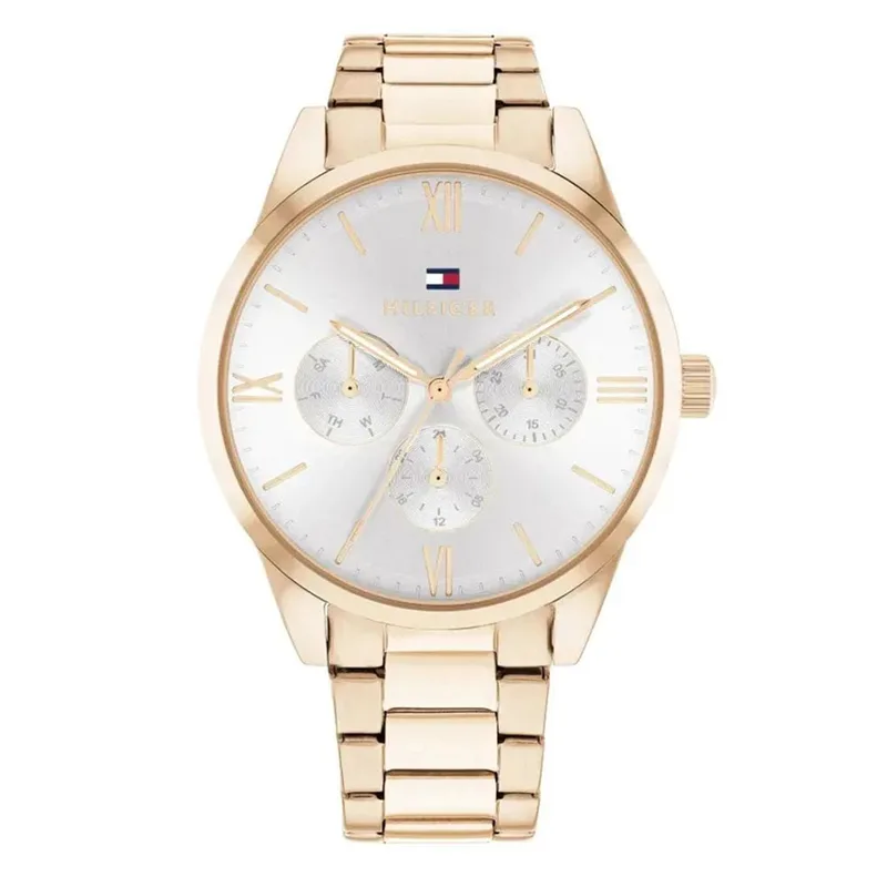 TOMMY HILFIGER Camille Multifunction Rose Χρυσό Stainless Steel Bracelet 1782747