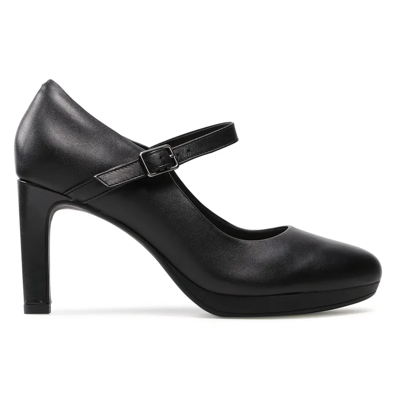 Κλειστά παπούτσια Clarks Ambyr Shine 261577844 Μαύρο