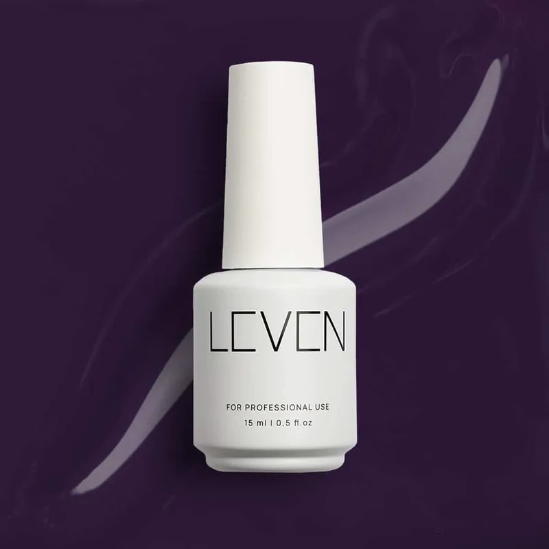 Leven | Ημιμόνιμο βερνίκι 15ml no. 282 Grape