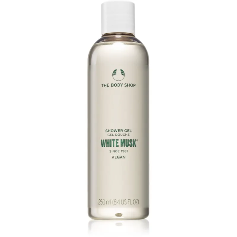 The Body Shop White Musk Shower Gel απαλό τζελ για ντους 250 ml