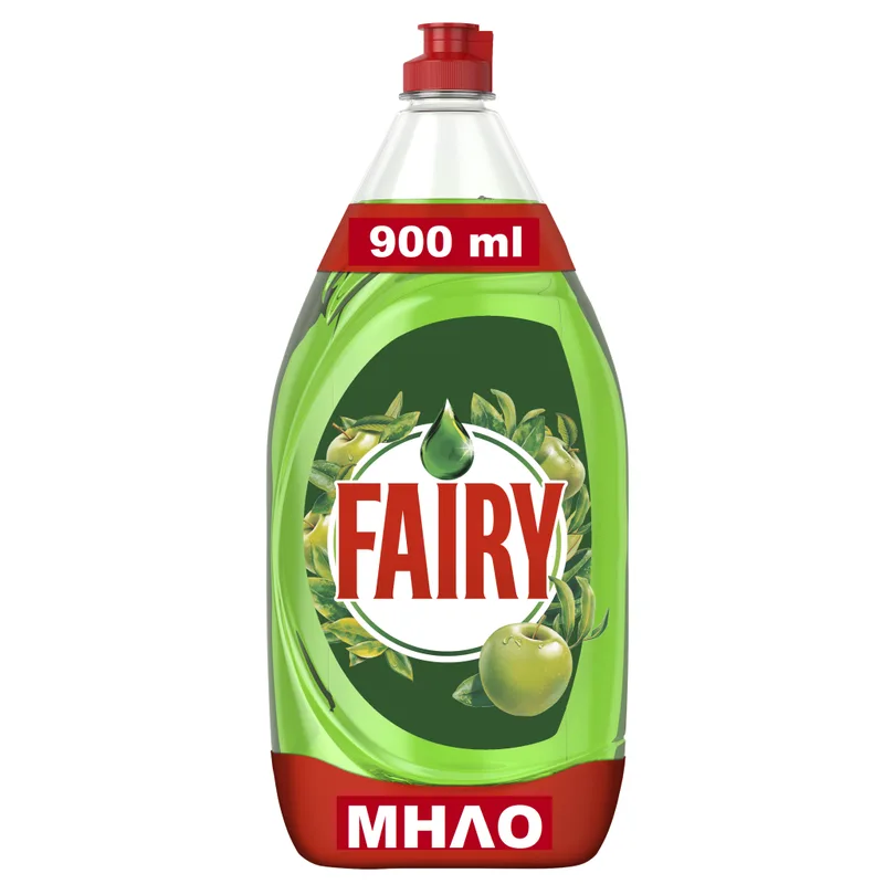Fairy Clean & Fresh Υγρό Πιάτων Πράσινο Μήλο 900ml