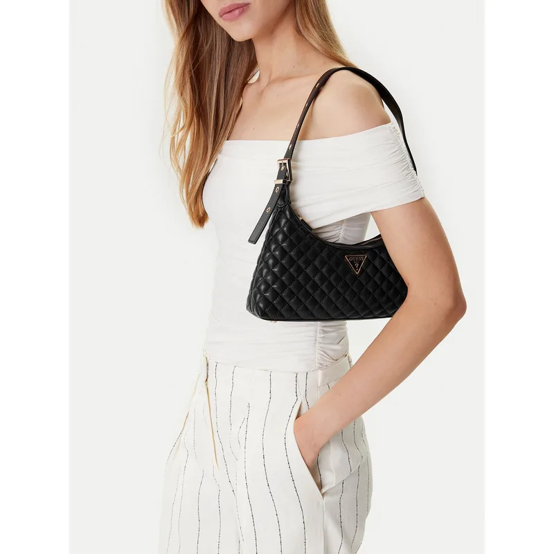 Τσάντα Guess HWEQG9 54117 Μαύρο