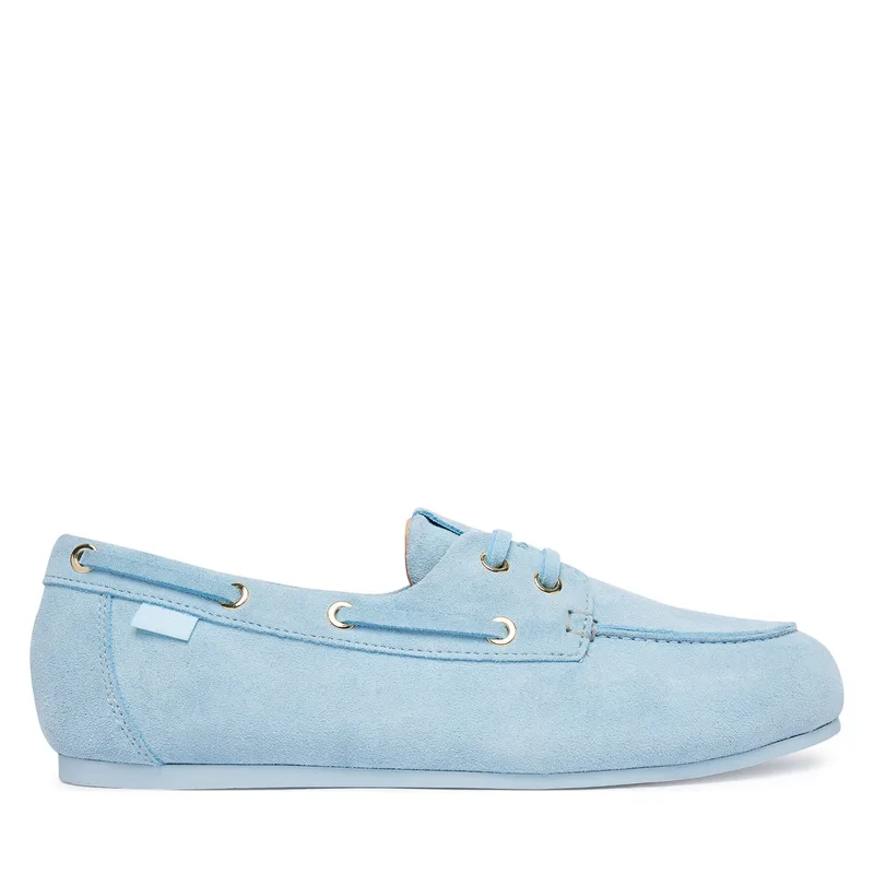 Μοκασίνια LOVE MOSCHINO JA10101G1OIG0701 Ανοιχτό μπλε