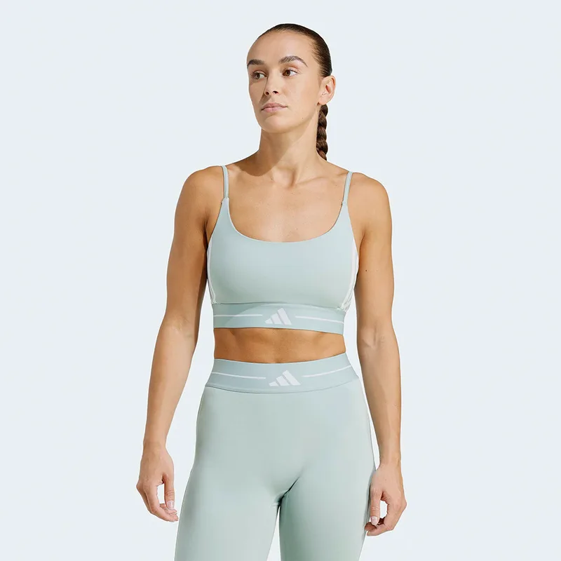 adidas Hypergla3-Stripes Light Support Γυναικείο Μπουστάκι (9000261370_92037)