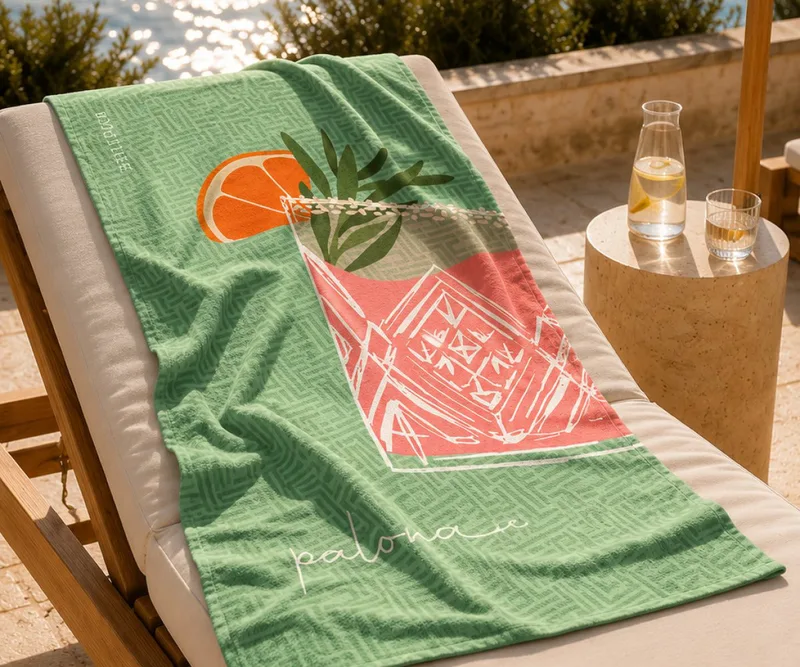 Πετσετα Θαλασσης Printed Paloma Feel & Touch 160x80x0cm Μονόχρωμο FEEL & TOUCH