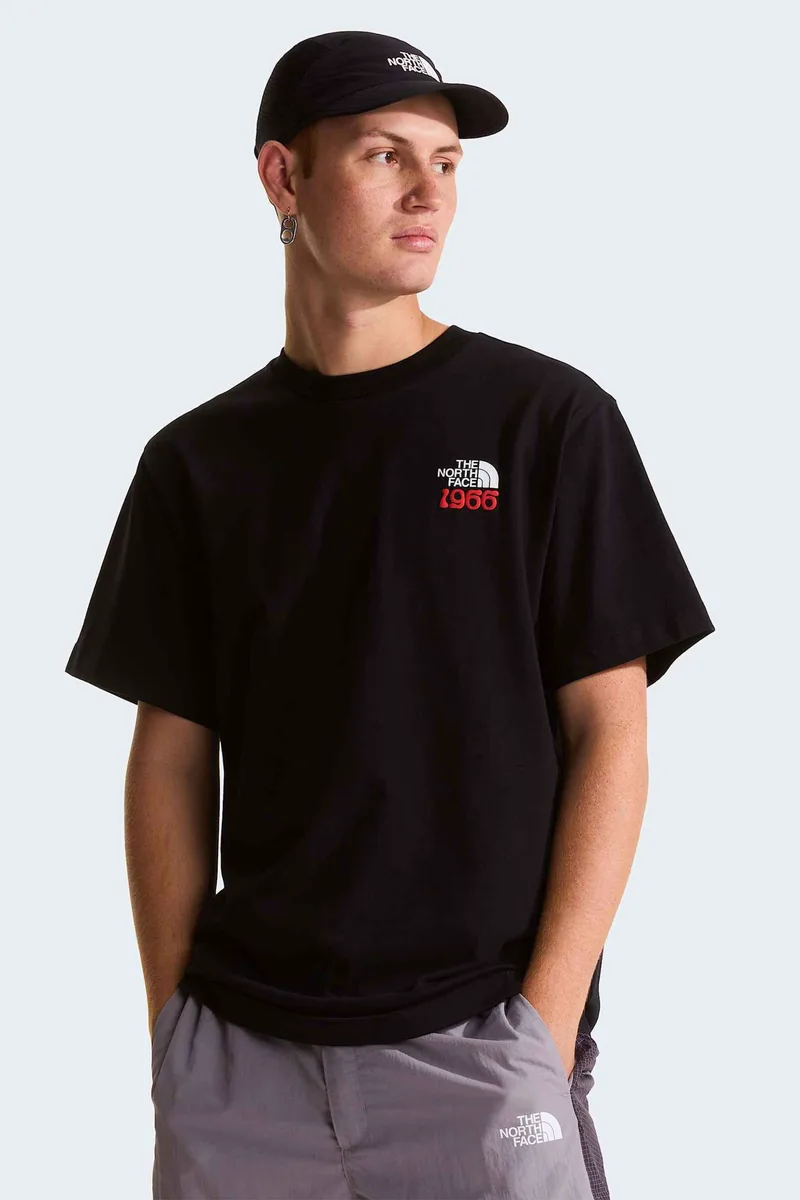 The North Face ανδρικό T-shirt "1966 Half Dome Relaxed" - NF0A8GAFJK31 Μαύρο