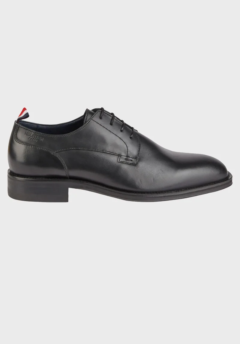 Daniel Hechter Δερμάτινα Παπούτσια της σειράς Derby - 85202 151757 990 Black
