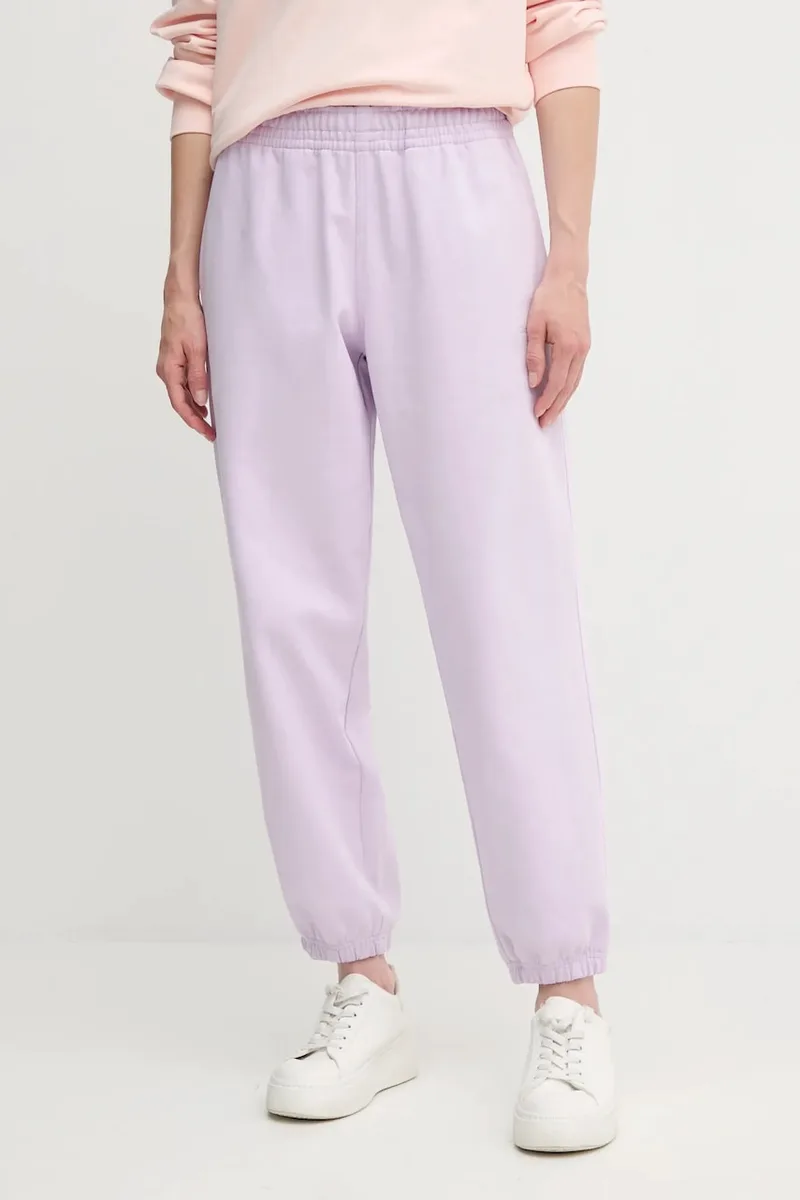 Calvin Klein Jeans παντελόνι επίσημο γυναικείο με βαμβάκι
