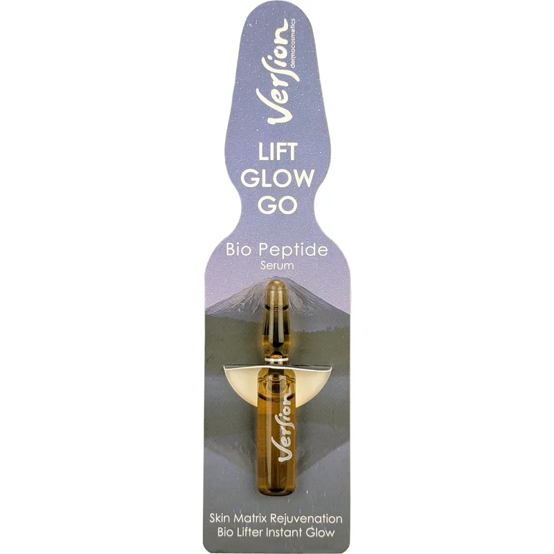 Version Lift Glow Go Bio Peptide Serum Αμπούλα Ορού για την Αναδόμηση & τη Σύσφιξη της Επιδερμίδας 2.5ml