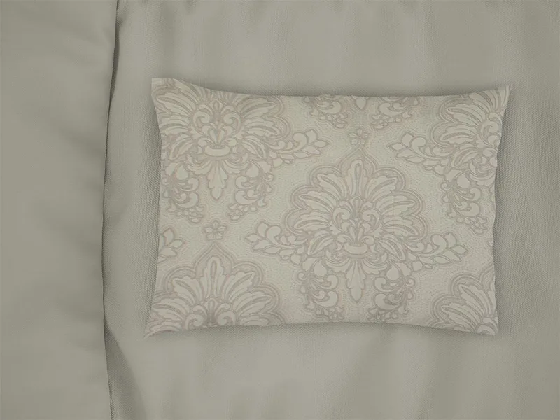 Μαξιλαροθήκη Εμπριμέ Άρτεμις 702 50X70 Μπεζ 100% Cotton