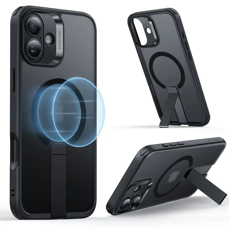 Θήκη ESR Boost Flickstand HaloLock MagSafe Frosted Black iPhone 16