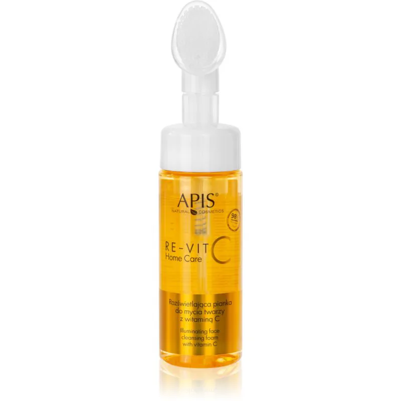 Apis Natural Cosmetics Re-Vit C Home Care καθαριστικός αφρός με βιταμίνη C 150 ml