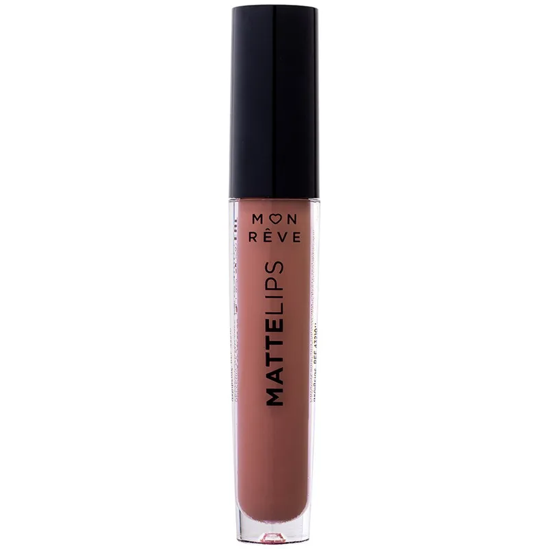 Mon Reve Matte Lips Liquid Lipstick Υγρό Ματ Κραγιόν με Πλούσιο Χρώμα Μεγάλης Διάρκειας 4ml - 20