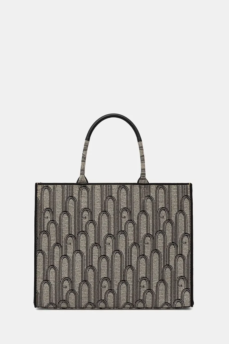 Furla τσάντα tote γυναικεία βαμβακεία Opportunity L Tote