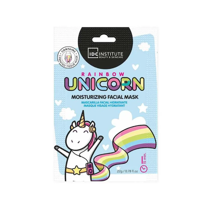 IDC Rainbow Unicorn Moisturizing Facial Mask