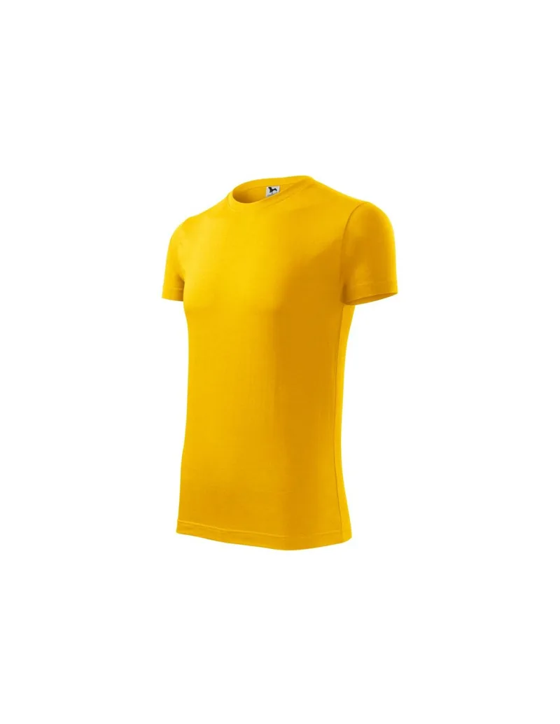 Malfini Ανδρικό Διαφημιστικό T-shirt Κοντομάνικο σε Κίτρινο Χρώμα MLI-14304