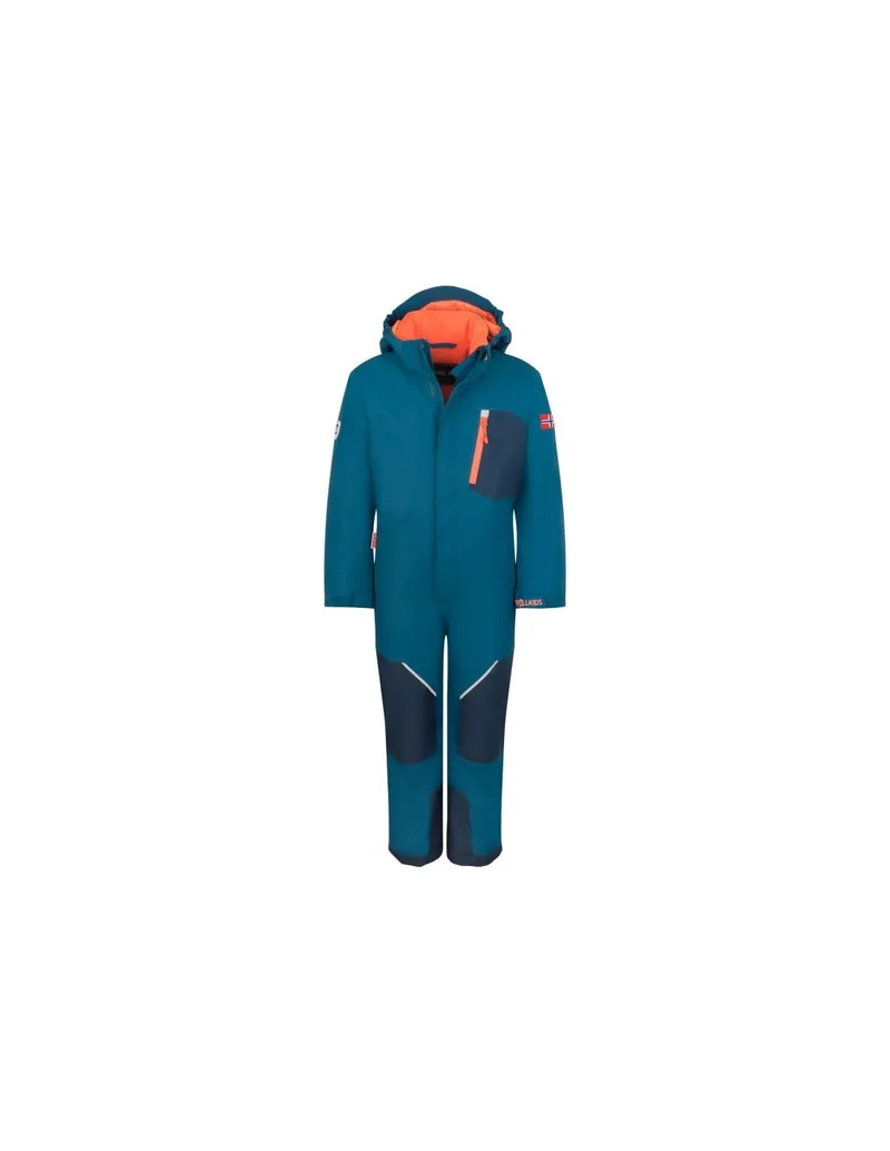 Trollkids Kids Isfjord Snowsuit XT winter navy blue 639102
