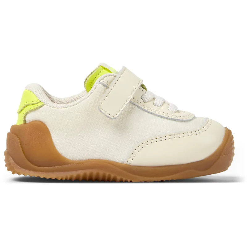 CAMPER Dadda - Sneakers Για Firstwalkers - Λευκό, Μέγεθος 25, Cotton fabric/Smooth leather