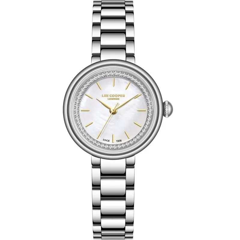 LEE COOPER Ladies - LC08279.320, Silver case with Metal Bracelet