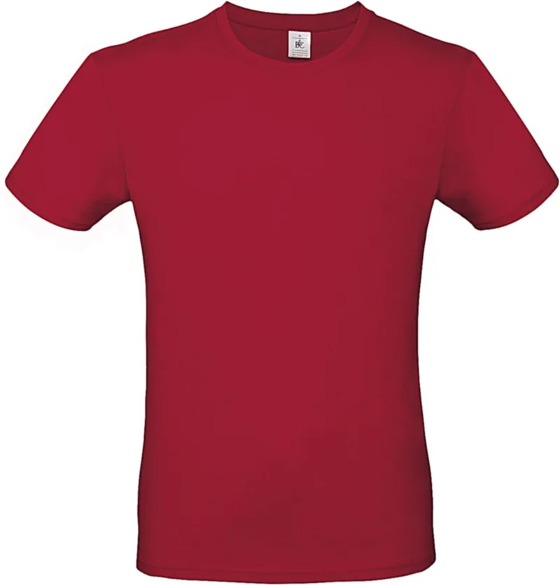 Ελαφρύ T-Shirt E150 B & C TU01T Deep Red