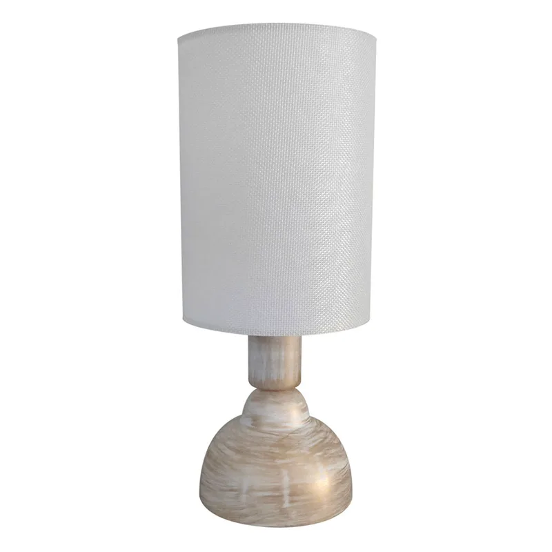 Πορτατίφ Heronia TL-09 WH/BR 09-0241 Λευ/Κρεμ