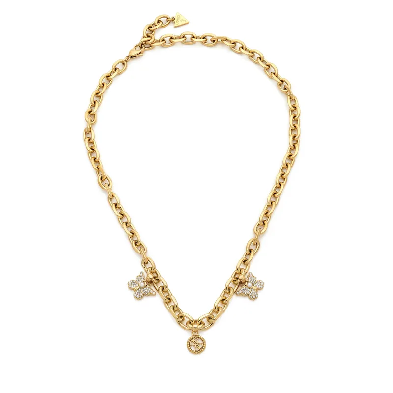 Κολιέ Guess JUBN06 129JW Χρυσό