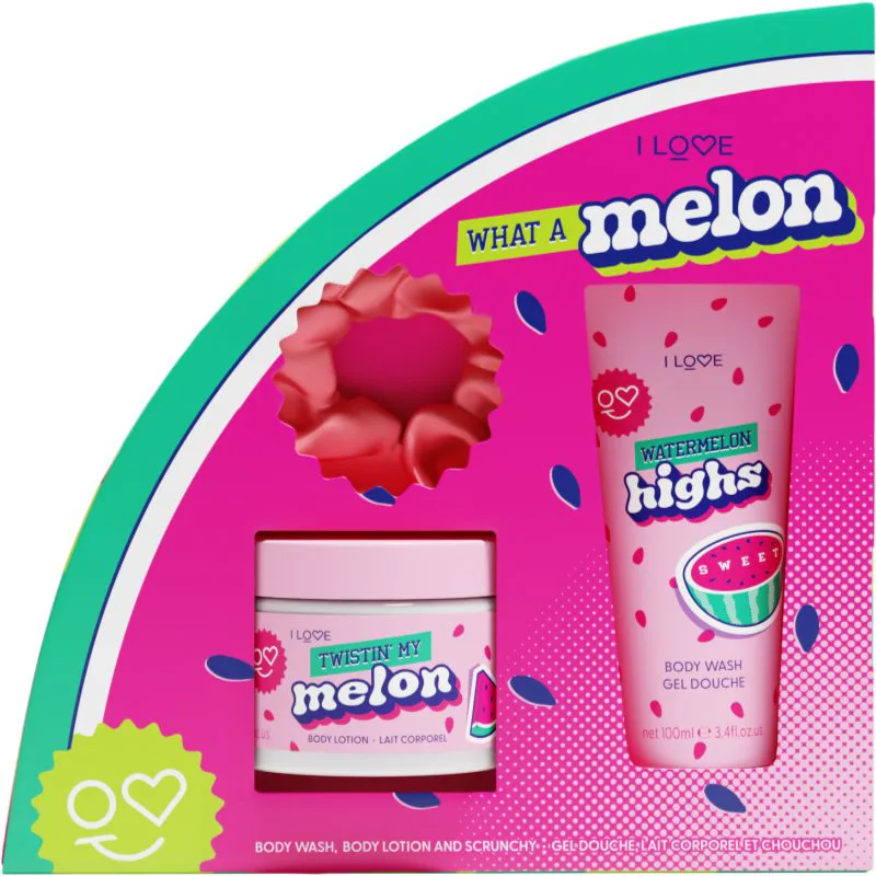 I Love What a Melon σετ δώρου για το σώμα