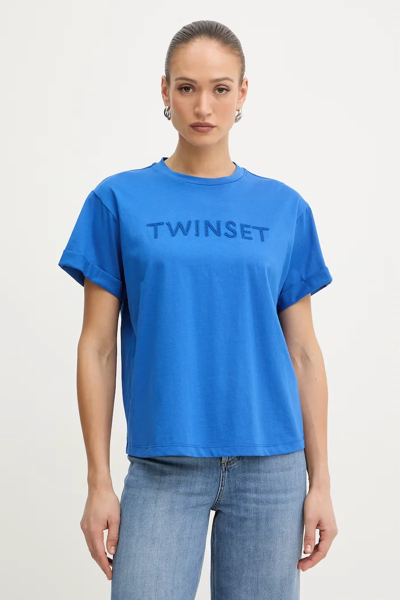 Twinset T-shirt Γυναικείο Βαμβακερό