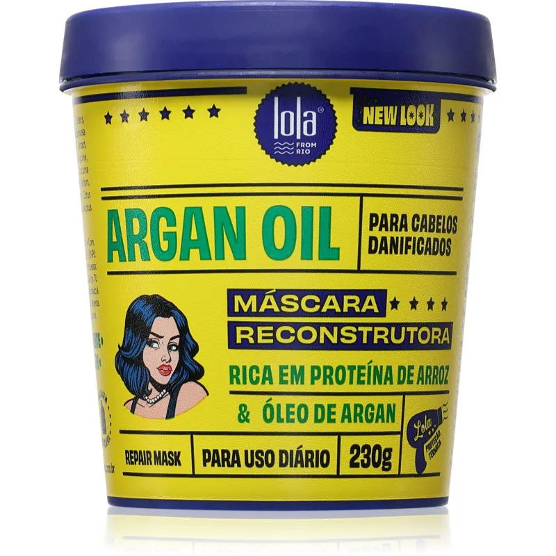 Lola Cosmetics Argan Oil αναγεννητική μάσκα 230 γρ