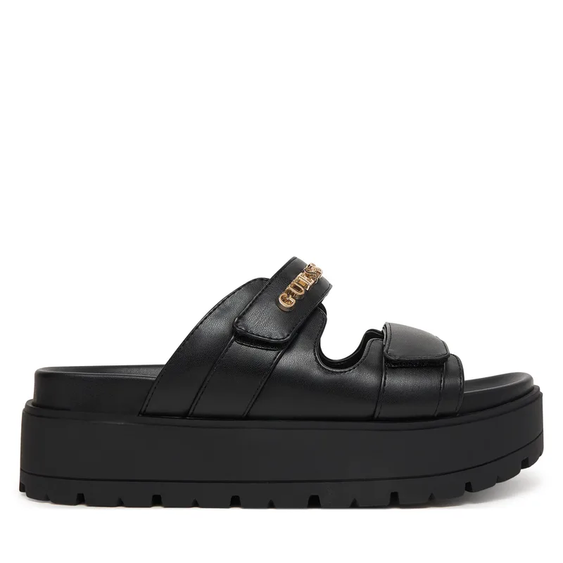 Παντόφλες Guess FLJFAX ELE03 Μαύρο