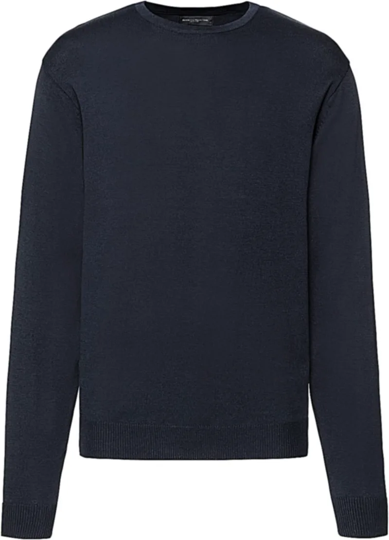 Ανδρικο Πουλοβερ Crew Neck Knitted Russell Europe R-717M-0 French Navy