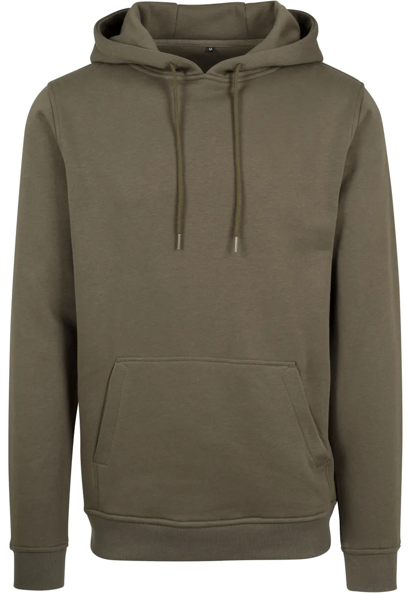 Φούτερ Heavy Hoodie BY011 Build Your Brand Olive