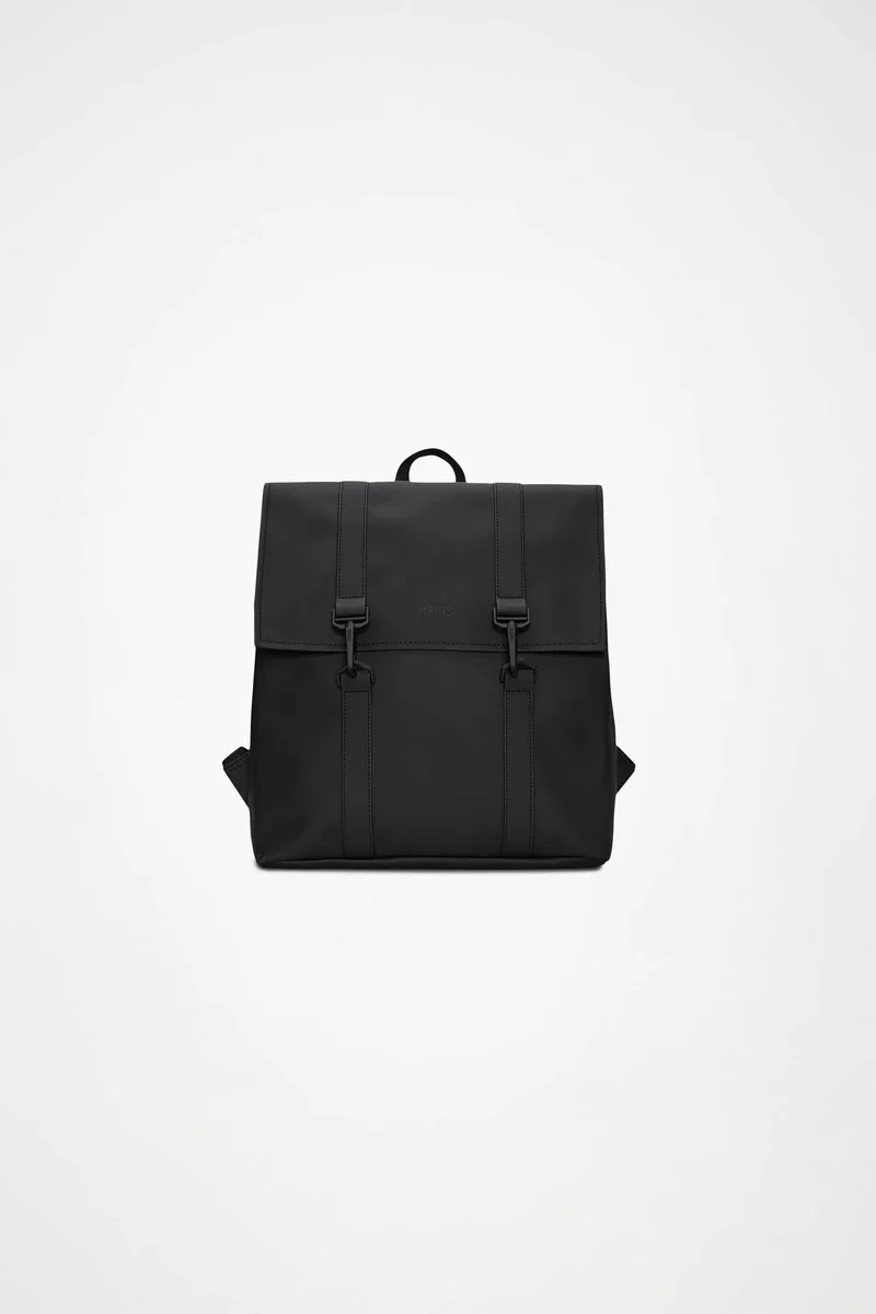 Rains unisex αδιάβροχο backpack "MSN Mini" - R142/13310 Μαύρο