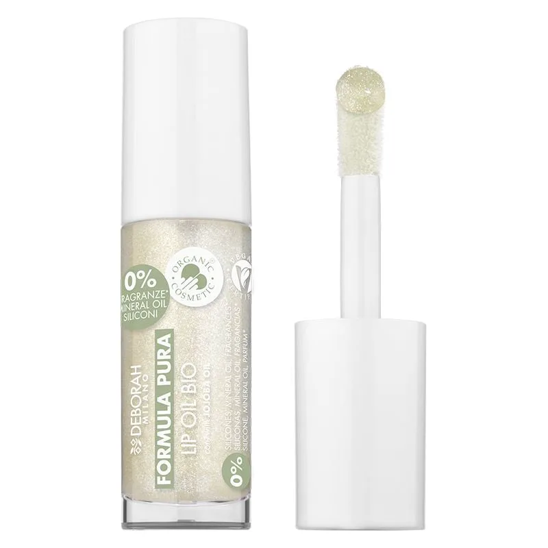 Deborah Pure Formula Organic Lip Oil 01 - Pearly (5.5 Ml)