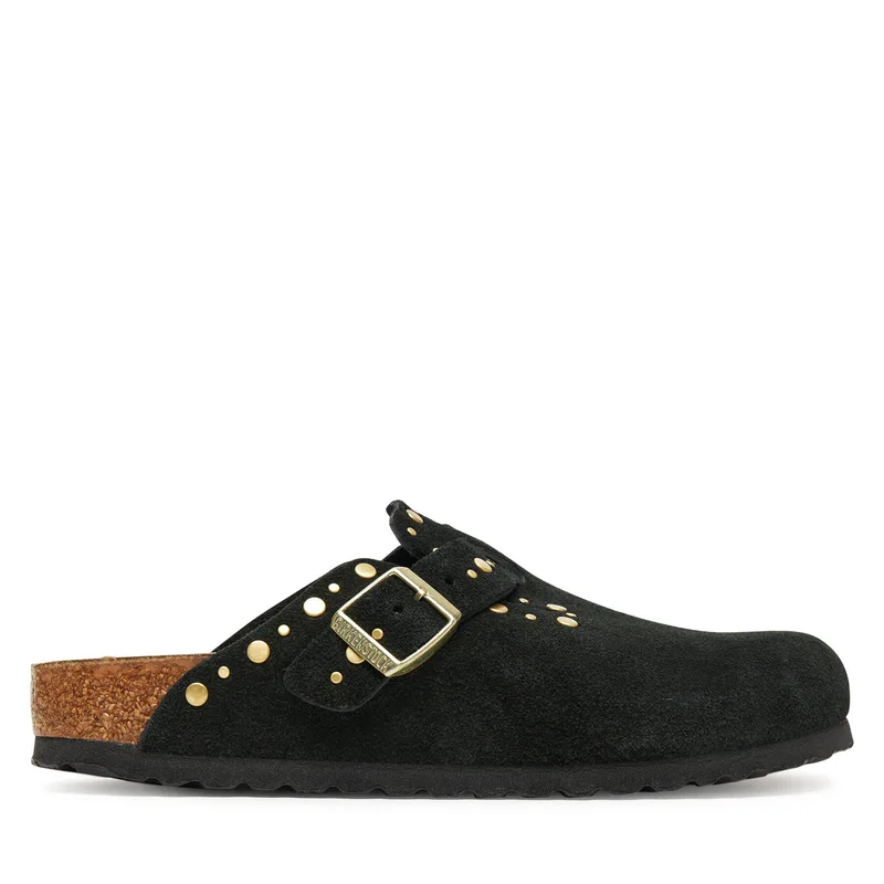 Παντόφλες Birkenstock Boston Rivet 1030491 Μαύρο