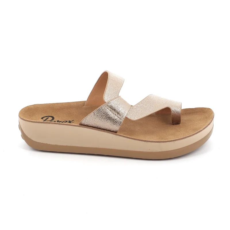 Γυναικεία Comfort Παντόφλα Parex Χρώματος Χρυσό 11529023.RG