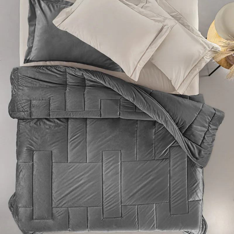 Πάπλωμα Υπέρδιπλο 220X240 Guy Laroche Scarlett Carbon (220x240)