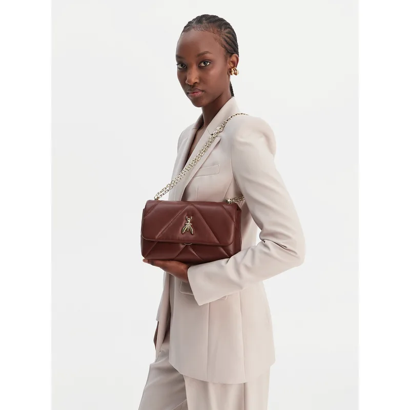 Τσάντα Patrizia Pepe CB0084/L006-B861 Καφέ