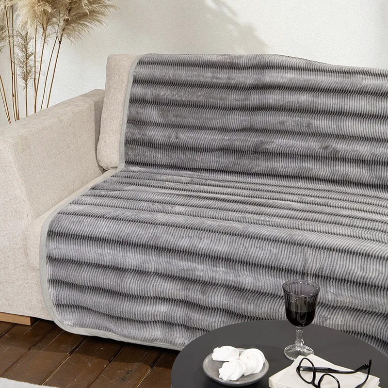 Ριχτάρι Πολυθρόνας 180X180 Nima Lunetta Light Gray (180x180)