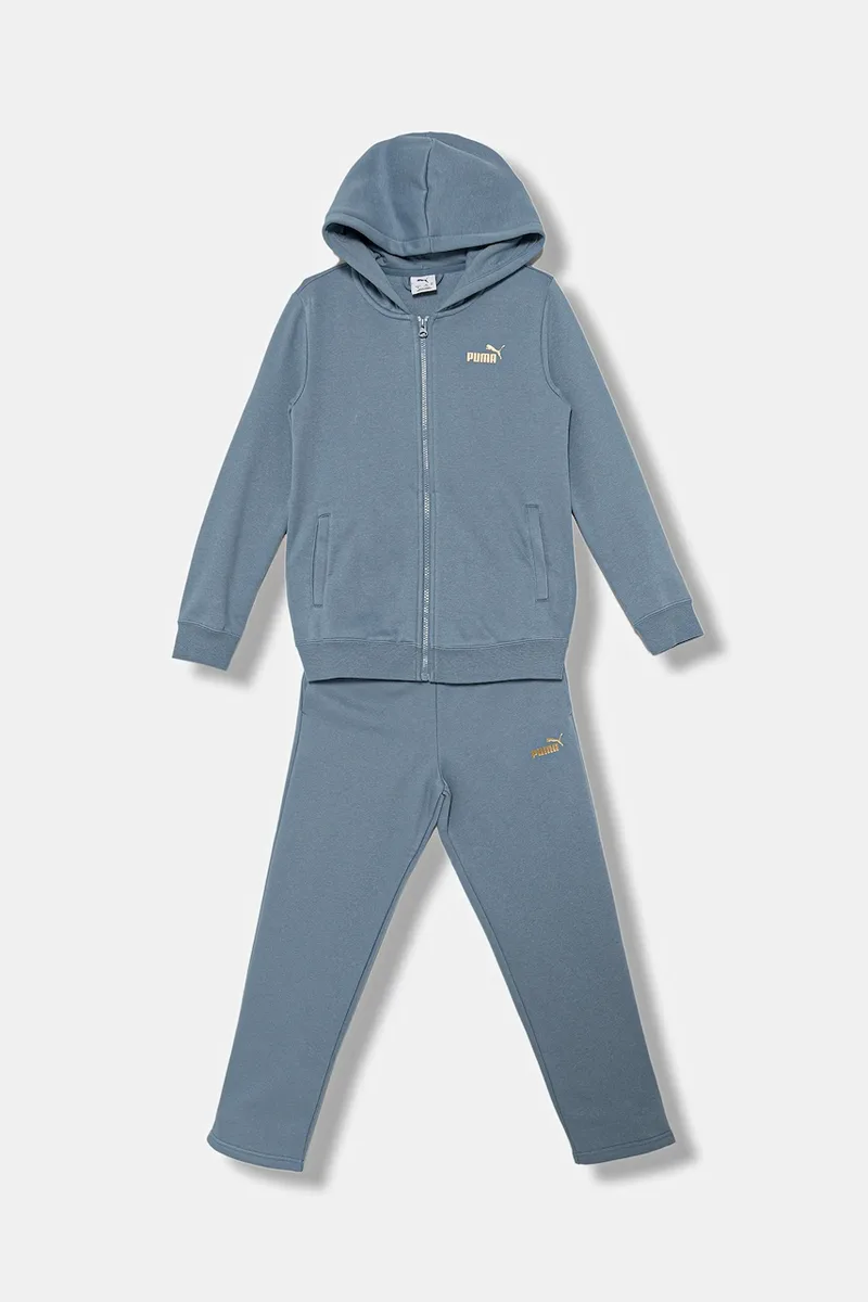 Παιδική φόρμα Puma Metallic Hooded Sweat Suit FL G